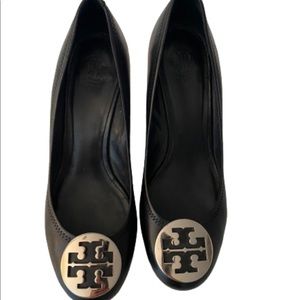 Tory Burch Black Wedge